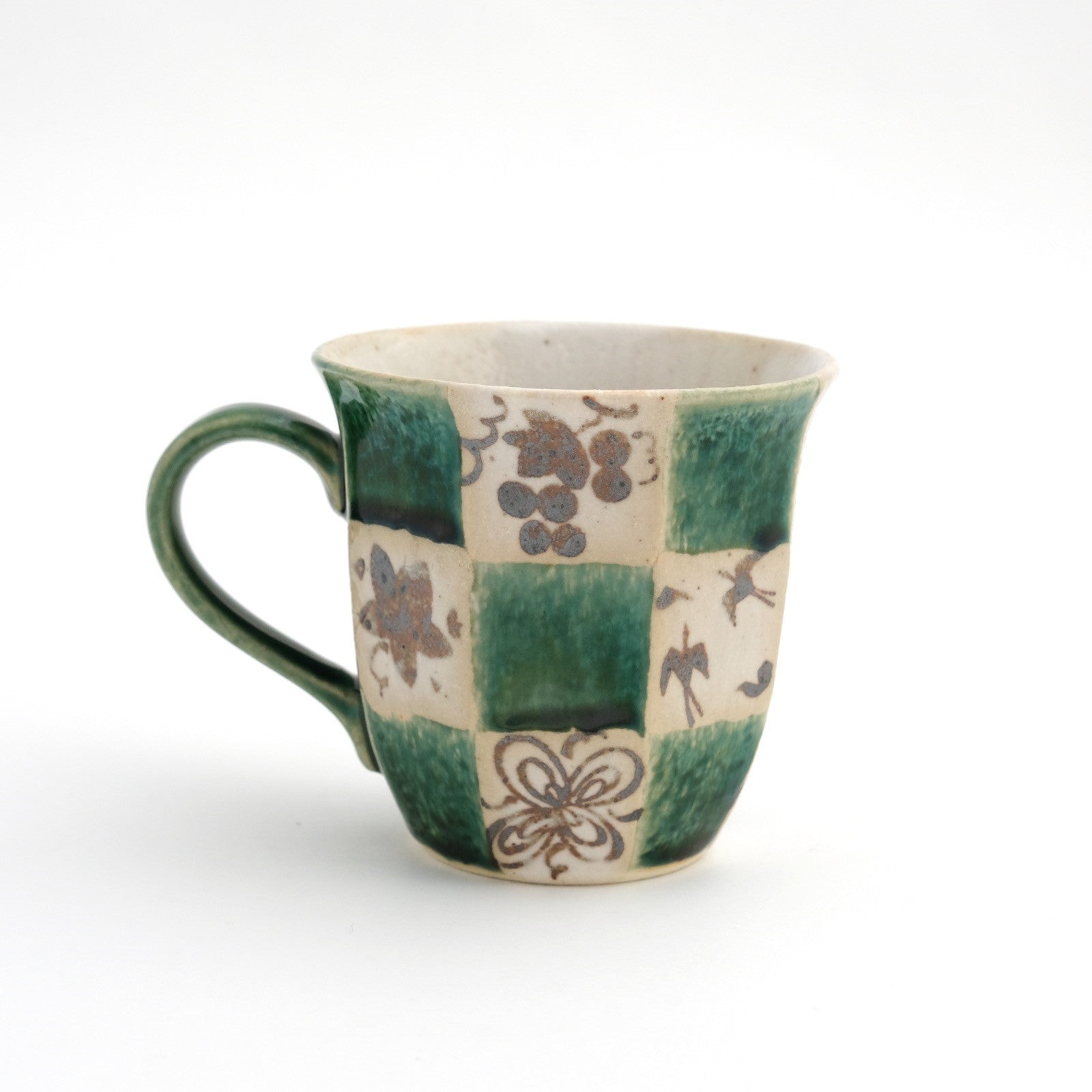 Ichimatsu of Mug(1 piece) Seto ware