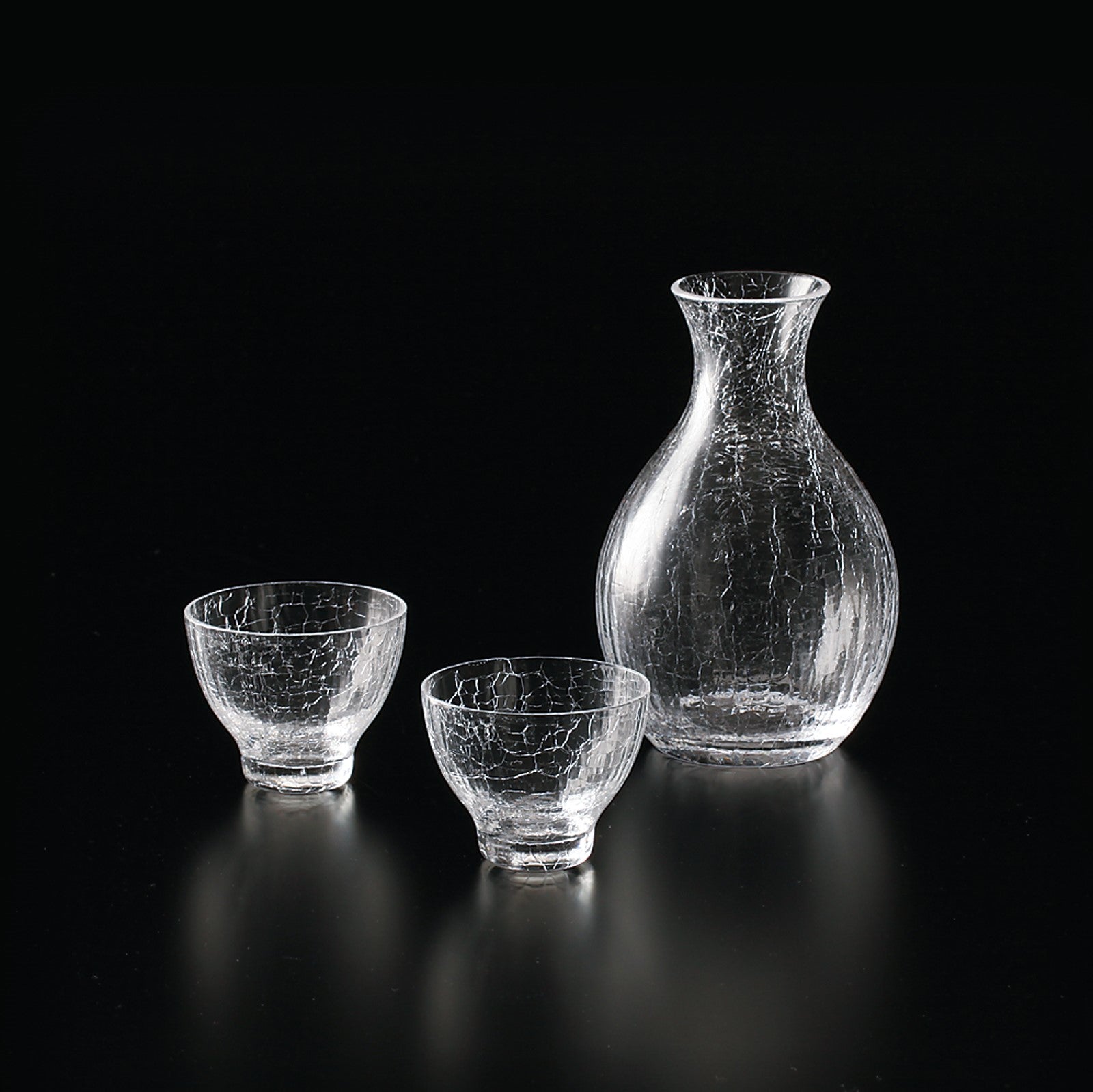 Yukiakari of chilled sake cup set (1 sake bottle, 2 sake cups)