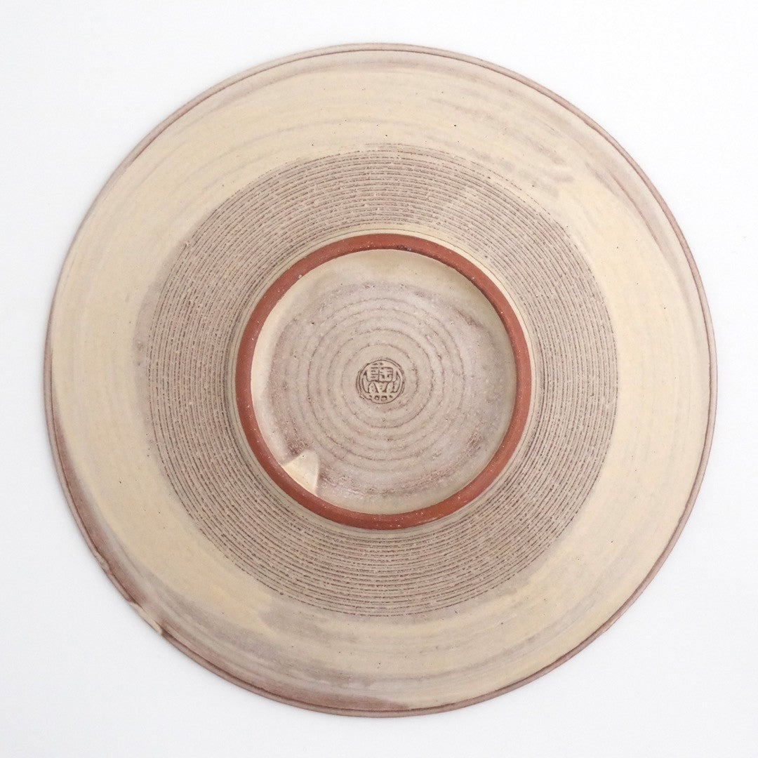 Kyōmishima Shisaikamon 6.3sun plate Kyo ware/Kiyomizu ware
