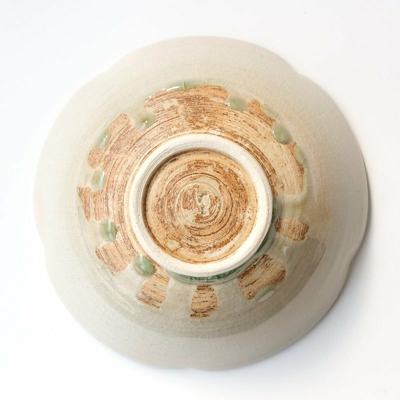 Haiyūsōmon serving bowl (1 piece) Mino ware
