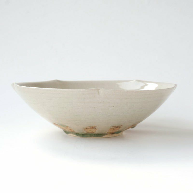 Haiyūsōmon serving bowl (1 piece) Mino ware