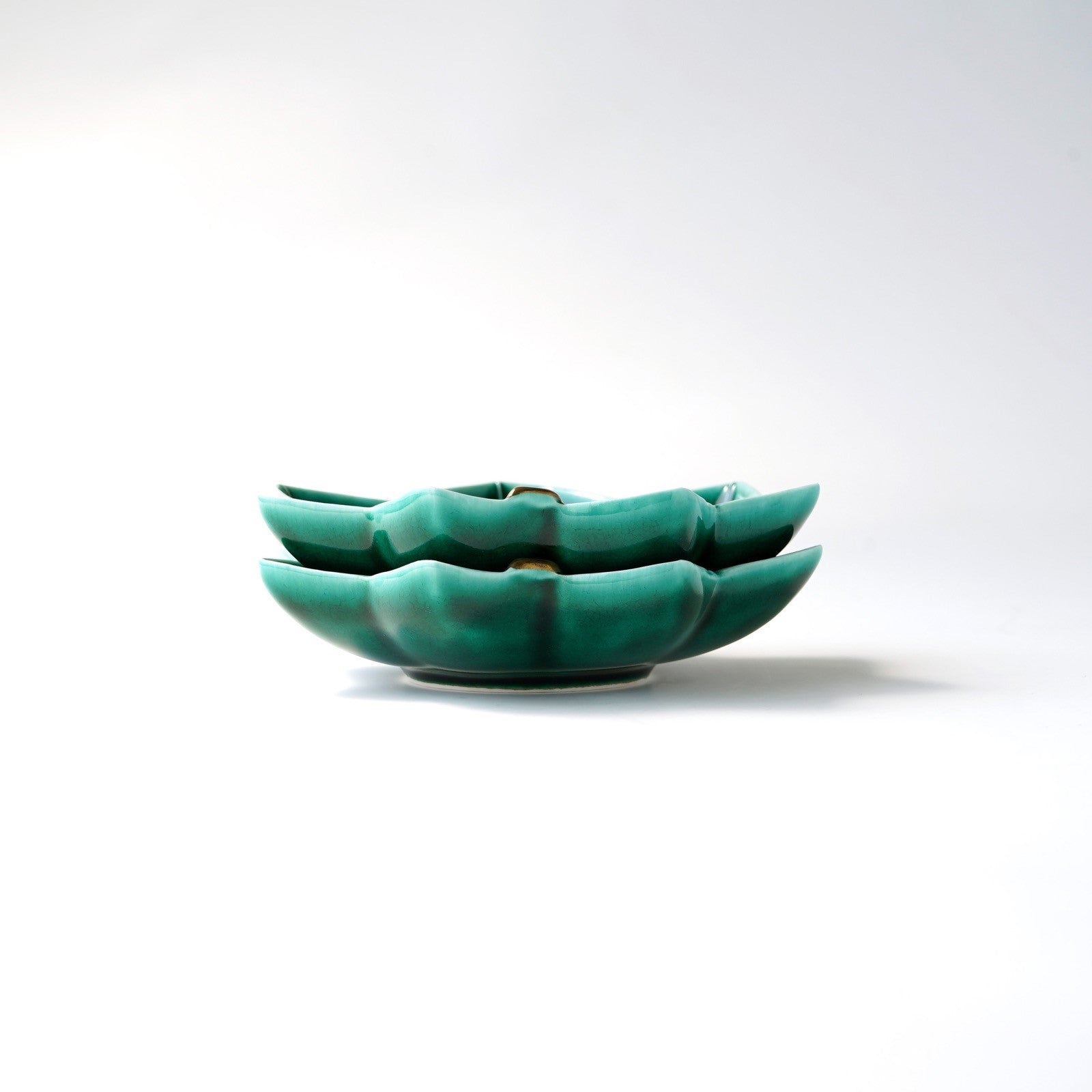 Aokaede of Individual plates (2 pieces) Mino ware