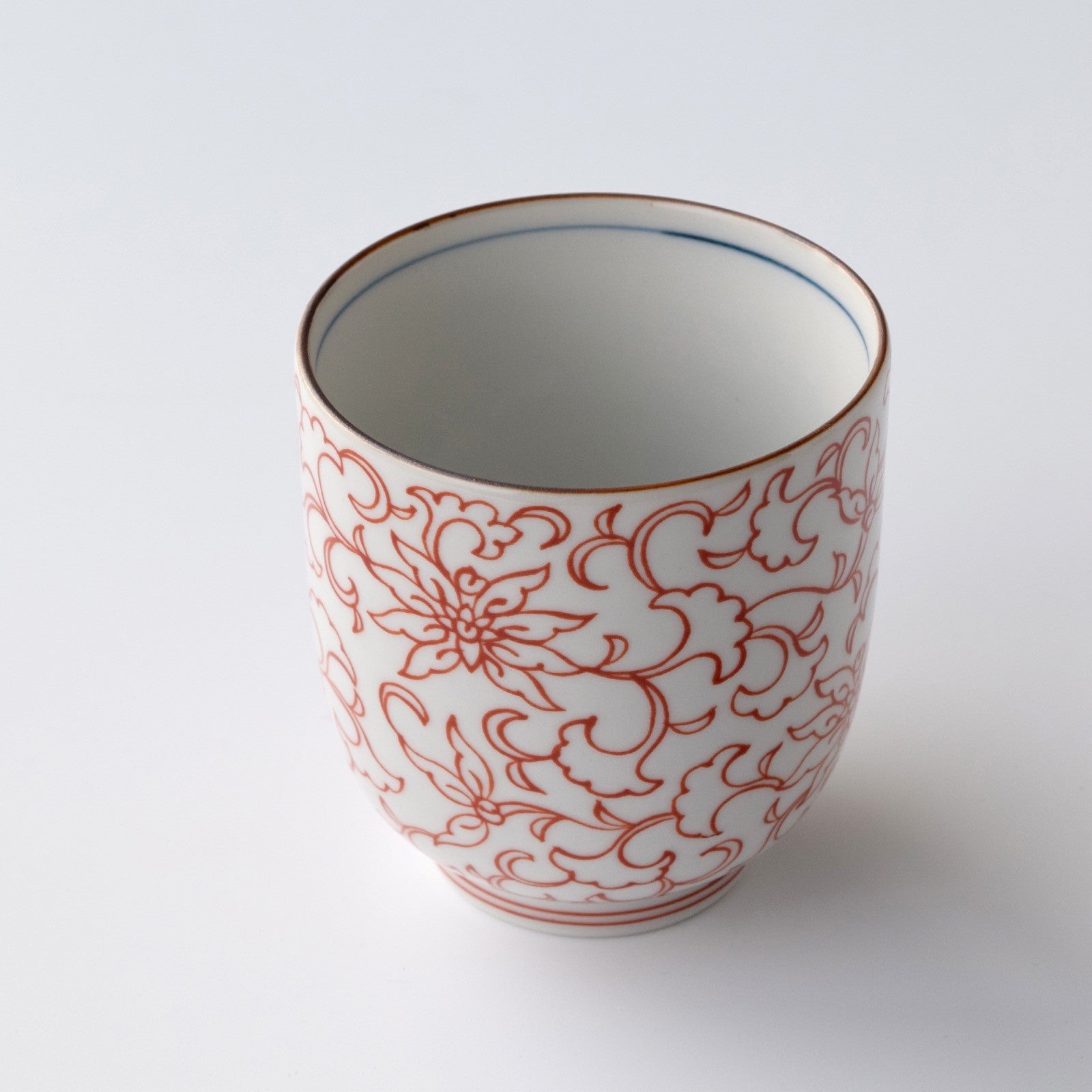 Kyōkarakusa pair of teacups(2 pieces) Seto ware