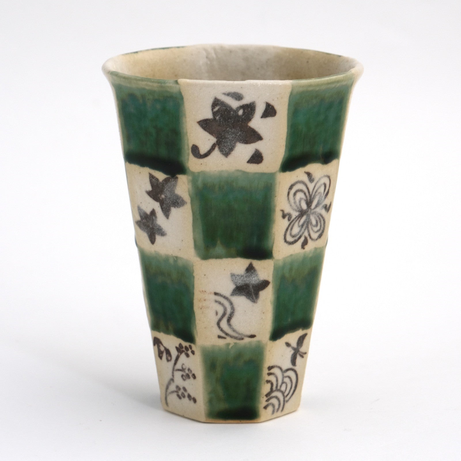 Ichimatsu of Beer tumbler (1 piece) Seto ware