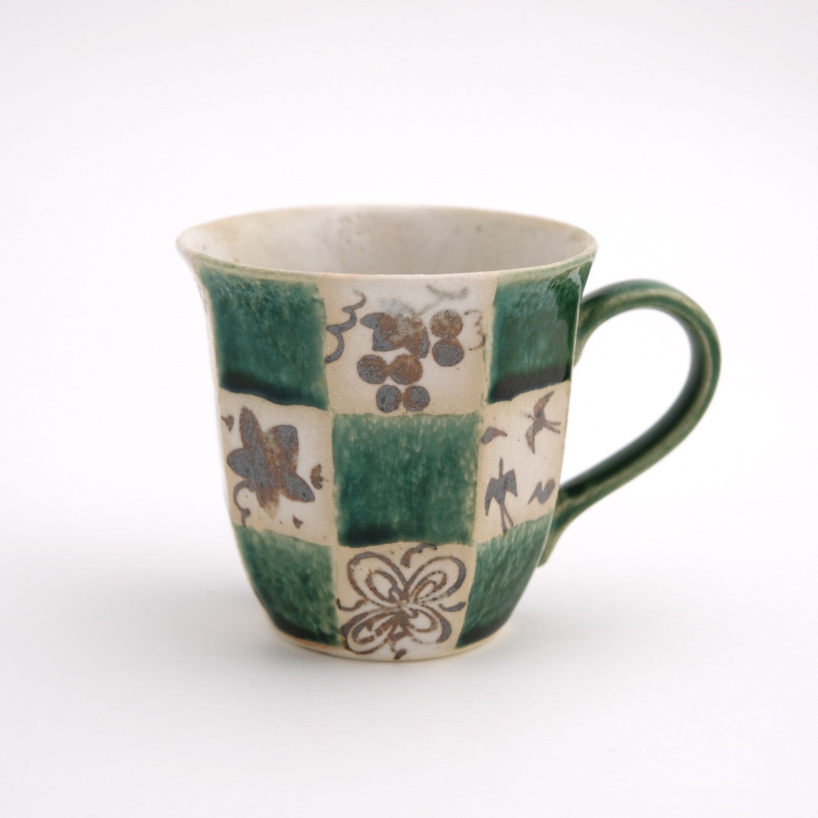 Ichimatsu of Mug(1 piece) Seto ware