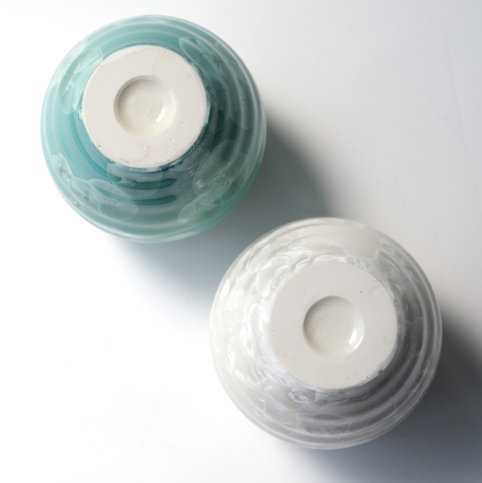 Gekka pair of teacups【paulownia box】 (2 pieces) Kyo ware/Kiyomizu ware