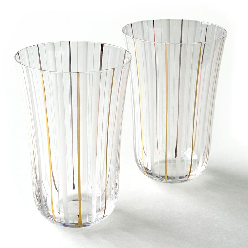 Mizusudare Pair of Glasses(2 pieces)