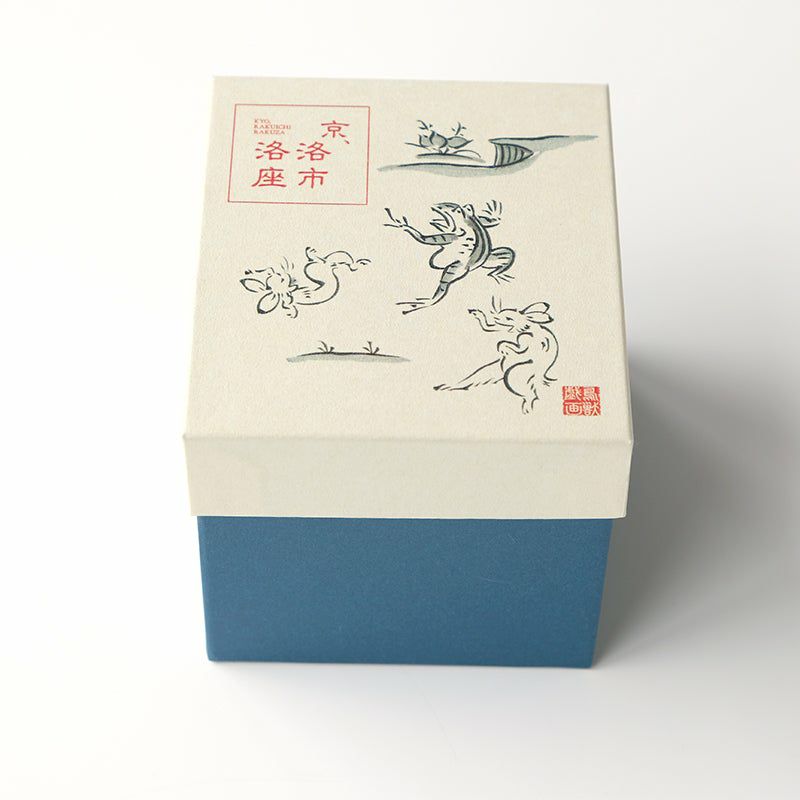 Chōjū-giga of Mag【Red painting 】(1 piece) Kyo ware/Kiyomizu ware