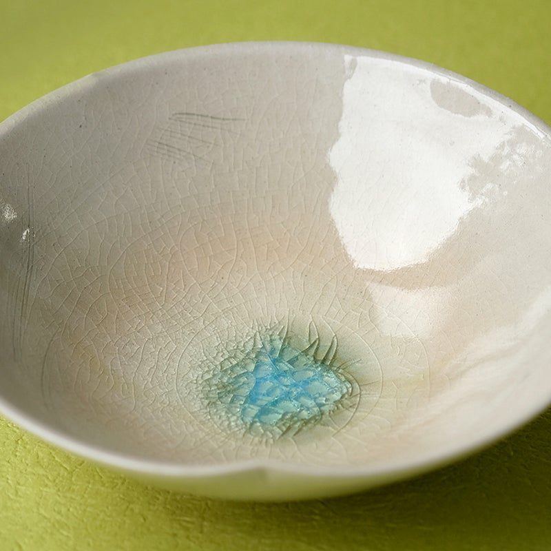 Haiyūsōmon serving bowl (1 piece) Mino ware