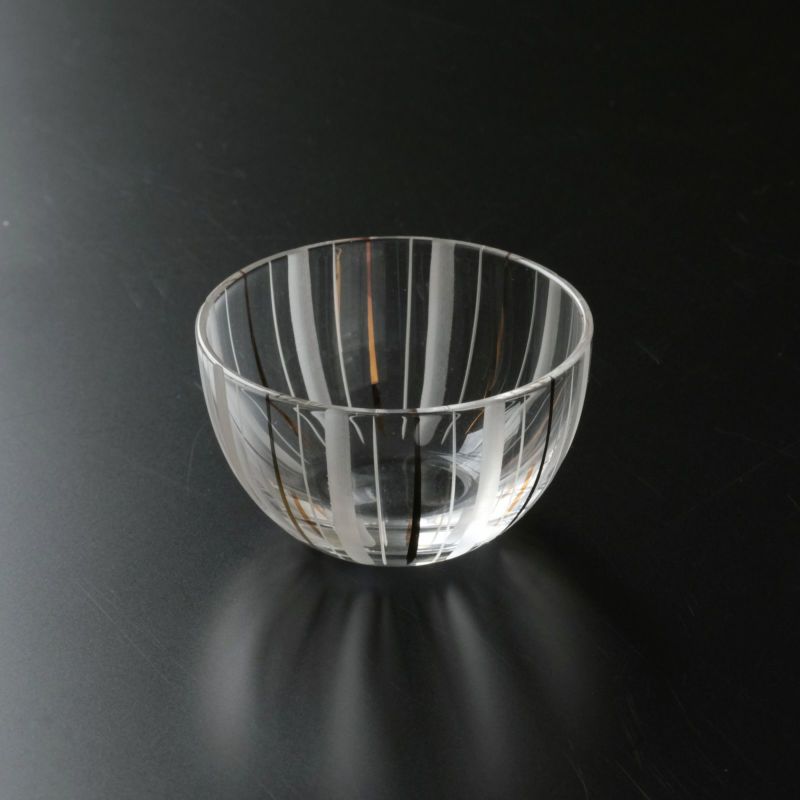 Mizusudare of chilled sake cup set (1 sake bottle, 2 sake cups)