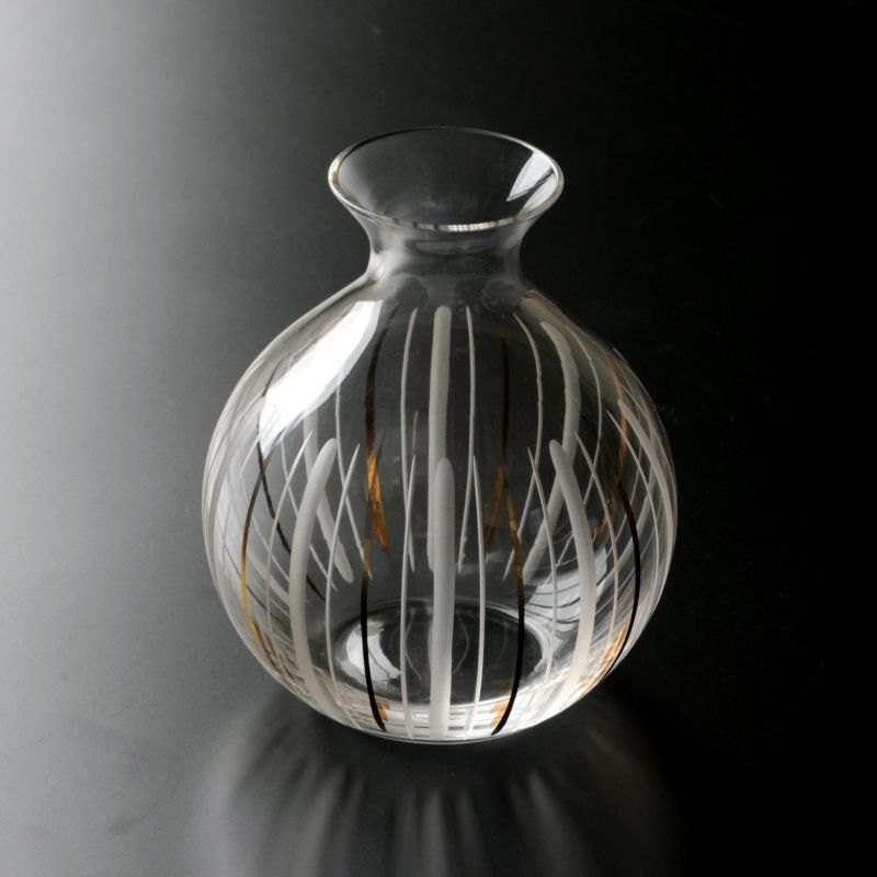 Mizusudare of chilled sake cup set (1 sake bottle, 2 sake cups)
