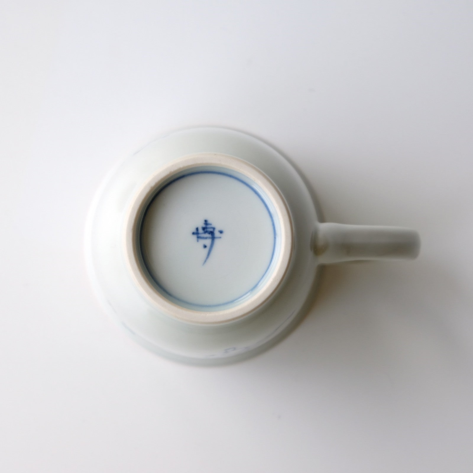 Chōjū-giga of Mag【Blue and white 】(1 piece) Kyo ware/Kiyomizu ware